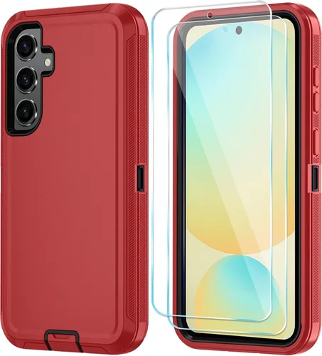 Miniatura 8 de ONOLA Funda para Samsung Galaxy S23 FE con protector de pantalla HD, resistente, a prueba de golpes y caídas, 3 capas, para Galaxy S23 FE de 6.4