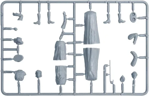 Miniatura 3 de MiniArt MIN38075 1:35-Alemania Civilians 30-40s (cabeza de resina) Escala Kit