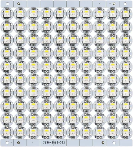 Miniatura 7 de BTF-LIGHTING WS2812B - 100 píxeles LED RGB inteligentes direccionables individualmente 5050SMD para Arduino, módulo LED RGB de 1 LED, píxeles