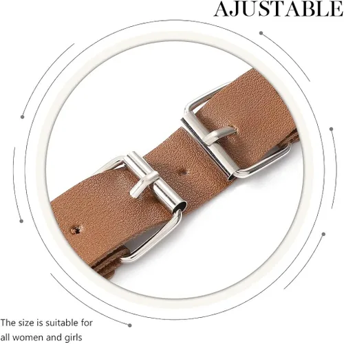 Miniatura 3 de Asooll Arnés de hombro de cuero para hombre, cinturón punk, cuerpo de cuero, joyería corporal, cosplay, fiesta, graduación, accesorios de cuerpo