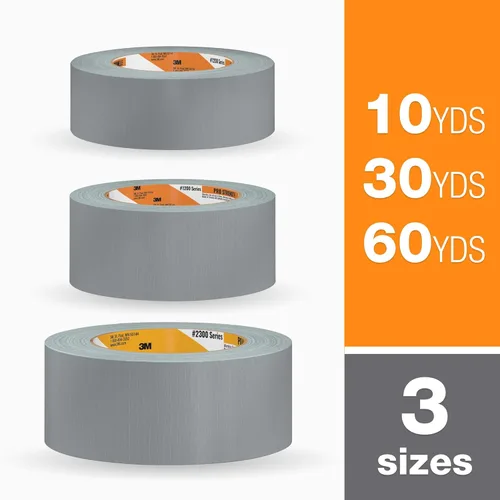 Miniatura 8 de 3M Cinta adhesiva 1230-C, 30 yardas, gris