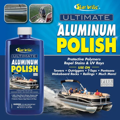 Miniatura 4 de STAR BRITE Limpiador y restaurador de aluminio definitivo + esmalte de aluminio