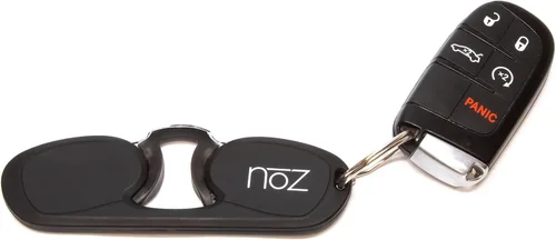 Miniatura 5 de Calabria Noz - Llavero para lentes de lectura sin brazos para la nariz, estuche rígido, para hombres y mujeres, para lector de bolsillo, mini