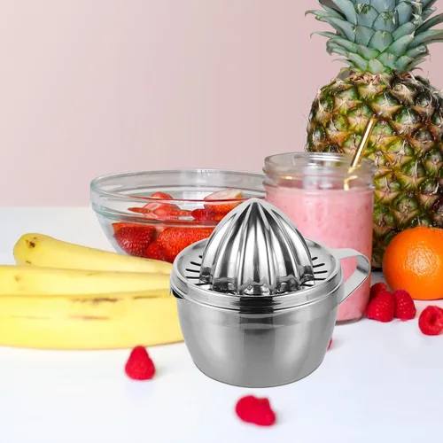 Miniatura 4 de Cabilock Multi-function Manual Lemon Juicer and Citrus Squeezer Stainless Steel Handheld Press for Home Kitchen Fruit Juice Extraction