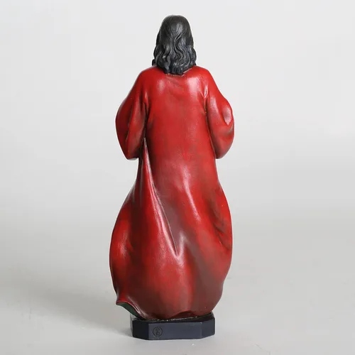 Miniatura 5 de Estatua católica del Sagrado Corazón de Jesús de BC, figura de 6" de Jesucristo, regalos religiosos inspiradores para decoración del hogar