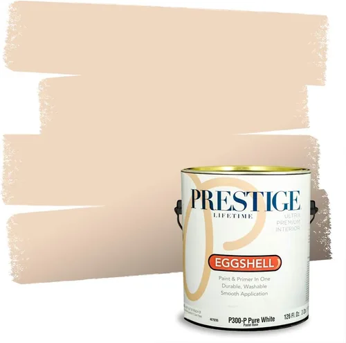 Miniatura 46 de PRESTIGE Pintura exterior e imprimación en uno, bronceado Aberdeen, plano, 1 galón