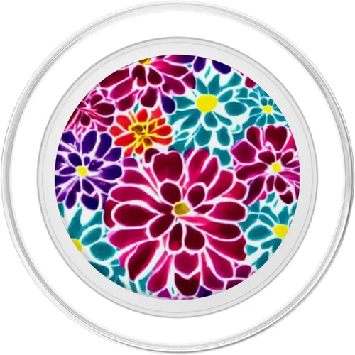 Miniatura 2 de Retro Flowers PopSockets MagSafe PopGrip para iPhone