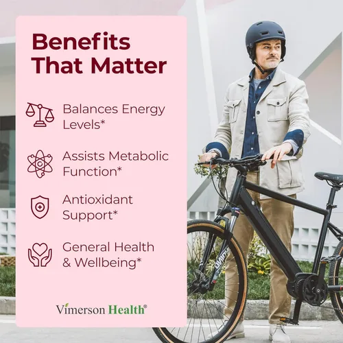 Miniatura 2 de Vanadio con cromo. Suplementos de apoyo de glucosa en sangre. Suplemento de cromo vanadio para apoyo energético y metabolismo sin cafeína. Con ácido