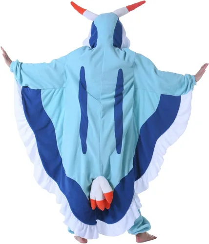Miniatura 4 de DELEY Adults Unisex Onesie Halloween Costumes Animal Cosplay Pajamas Warm Sleepwear Homewear