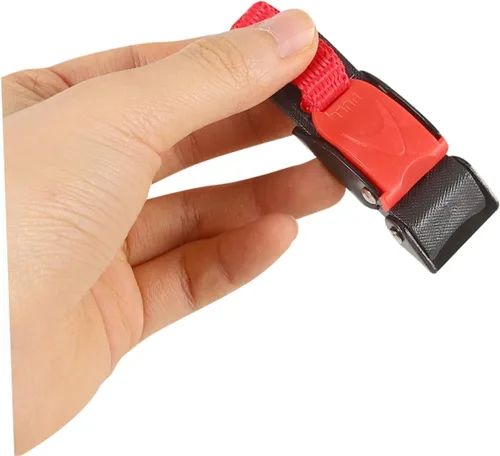 Miniatura 3 de 4 clips de hebilla de motocicleta de liberación rápida sujetadores de seguridad para compatibilidad rojo tipo A clips de inserción para accesorios
