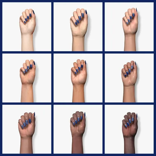 Miniatura 4 de Beetles - Esmalte de uñas de gel azul medianoche de 0.5 fl oz (0.5 fl oz), color azul marino medianoche, esmalte de gel que se absorbe con lámpara D