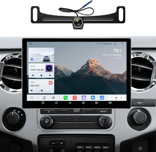 Radio de coche de 11.5 pulgadas para Ford F150 Stereo 2004~2008, F250/F350/450 2008~2016 con CarPlay inalámbrico y Android Auto/FM/AM/5G