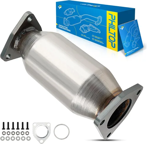 Miniatura 9 de PHILTOP Kit de convertidor catalítico de alto flujo apto para 2001-2005 Civic 1.7L DX/GX/HX/LX/LX Special Edition/Value Package (modelos execept EX)