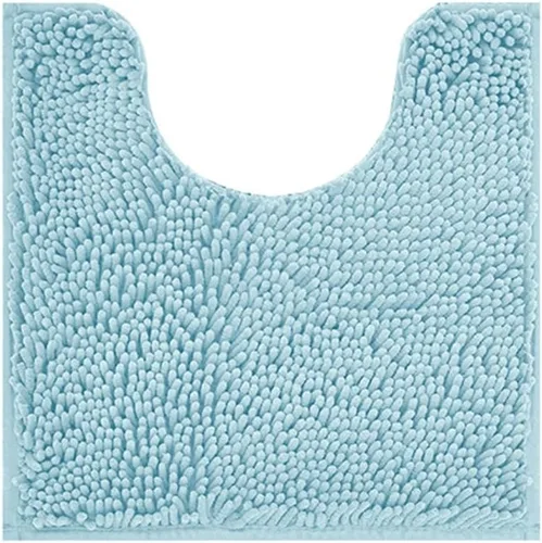 Miniatura 12 de Reyox Tapete de baño de felpilla, tapetes para inodoro en forma de U, tapete de baño de felpa suave, absorbente y peludo, tapete de contorno
