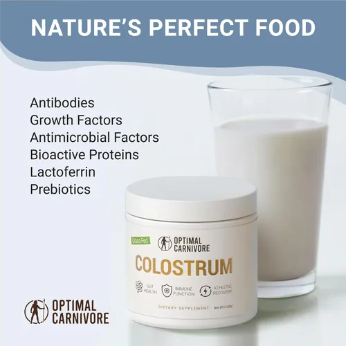 Miniatura 5 de Polvo de calostro alimentado con hierba, calostro bovino sin sabor para humanos, suplemento de calostro en polvo para la salud intestinal, apoyo