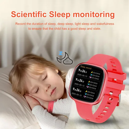 Miniatura 5 de LogHog Reloj deportivo digital para adolescentes de 5 a 16 años, rastreador de actividad con reloj despertador, monitor de sueño, clima