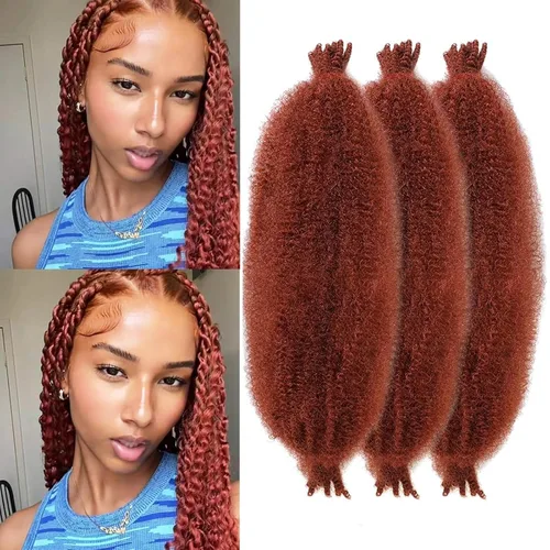 Miniatura 26 de ZRQ Cabello afro trenzado negro elástico para Butterfly Locs de 12 pulgadas, cabello trenzado de ganchillo Marley Twist preseparado, 3 paquetes