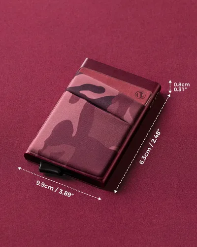 Miniatura 17 de VULKIT Card Holder with Money Pocket Pop Up Wallet RFID Blocking Slim Metal Bank Card Case Holds 5 Cards and Notes