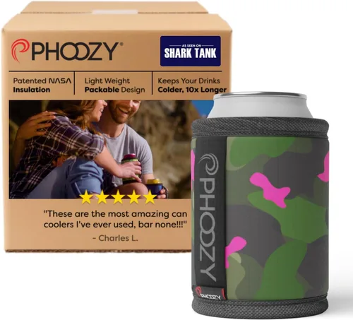 Miniatura 19 de PHOOZY Enfriador de latas aislado para latas delgadas de 12 oz - El aislamiento patentado de la NASA mantiene las bebidas frías 10 veces más tiempo
