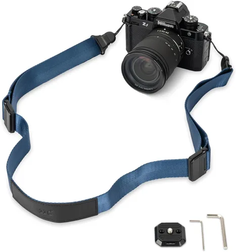 Miniatura 13 de Correa de cuello para cámara sin espejo con hebillas de liberación rápida, correa de hombro ajustable para Sony A7C II A7 IV III A7R V IV ZV1 ZV-E10