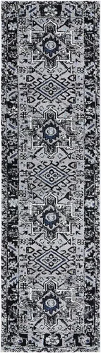 Miniatura 47 de SAFAVIEH Vintage Hamadan Collection Alfombra - 5'3" x 7'6", Rojo & Multi, Diseño tradicional persa, que no desprende pelusa y fácil de limpiar