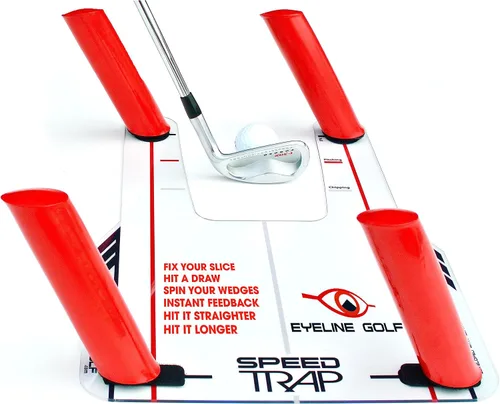 Miniatura 9 de EyeLine Golf Speed Trap - Build Confidence, Improve Your Swing with Slice and Hook Corrector, Swing Trainer, Path Aid, Greater Distance, Made in