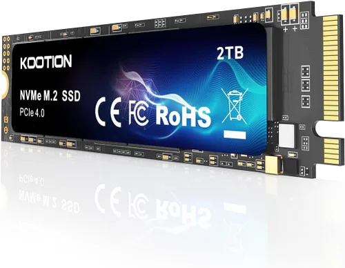 Miniatura 8 de KOOTION SSD NVMe M.2 PCIe 2280 de 256GB Unidad de estado sólido interna Gen3x4 Disco duro de hasta 3000MB/s Compatible con laptop y PC