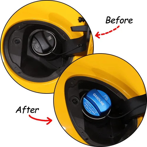 Miniatura 3 de Aleación de aluminio para Toyota Supra GR A90 A91 MK5 2019 2020 2021 2022 2023 2024 Accesorios Tapa de combustible de gasolina para automóvil