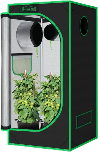 Miniatura 12 de Tienda de cultivo pequeña para plantas de interior de 18 x 30 x 36 pulgadas, tiendas de cultivo hidropónico Mylar para interiores, sala de cultivo