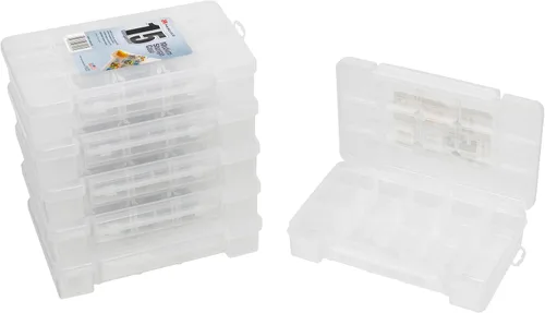 Miniatura 11 de Estuche de plástico Akro-Mils para guardar piezas de manualidades e instalaciones