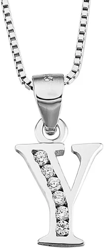 Miniatura 8 de Dijes personalizados para collar colgante con las 26 letras del alfabeto, circonita cúbica, plata esterlina S925.