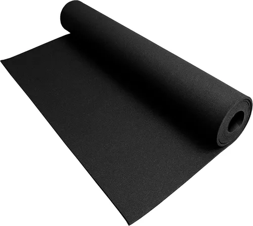 Miniatura 27 de Rollo de piso de goma resistente de 1/4" de espesor de Floor Inc Tapetes de piso de goma reciclada flexibles para gimnasio en casa Tapete