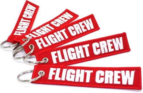 Miniatura 5 de Rotary13B1 FLIGHT CREW - RojoBlanco - 5pcs Llaveros, Rojo