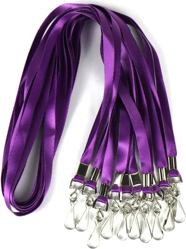 Miniatura 12 de Lanyards - Cordones de nailon para tarjetas de identificación de alta calidad, perfectos para oficina, niños, profesores