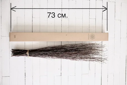 Miniatura 7 de ECOVENIK 25 piezas – Ramas – 28.7 in, ramitas de abedul natural, paquete de 20-25 tallos, largo para jarrones de suelo, (color marrón natural)