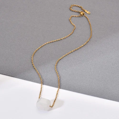 Miniatura 4 de Collar de cristal curativo de cornalina natural, collar de ansiedad terrosa y curación