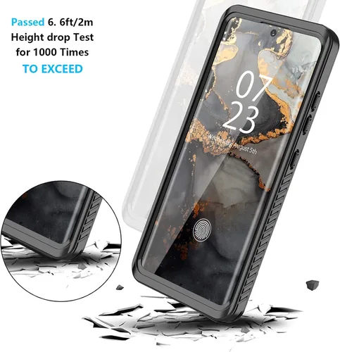 Miniatura 3 de ANTSHARE Funda impermeable para Samsung Galaxy S21 Ultra, funda para Galaxy S21 Ultra con protector de pantalla, cuerpo completo 360, resistente, a
