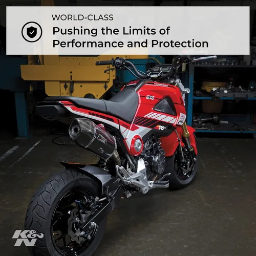 Miniatura 2 de K&N Filtro de aire del motor: Alto rendimiento, Premium, Powersport Filtro de aire: Se adapta a HONDA 2014-2019