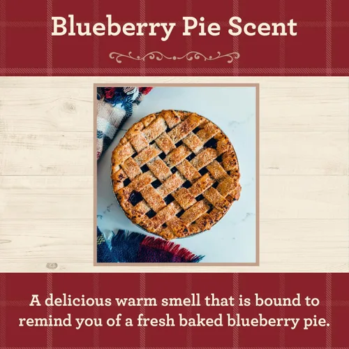 Miniatura 2 de Our Own Candle Company, Blueberry Pie - Vela perfumada en tarro de masón, 100 horas de tiempo de combustión, 13 onzas