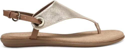 Miniatura 7 de Aerosoles Sandalia plana casual para mujer, Dorado Metálico