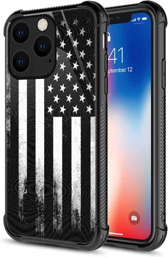 Miniatura 46 de CARLOCA Funda compatible con iPhone 14 Pro Max, diseño gráfico de bandera de Estados Unidos, diseño gráfico de bandera de Estados Unidos, a prueba