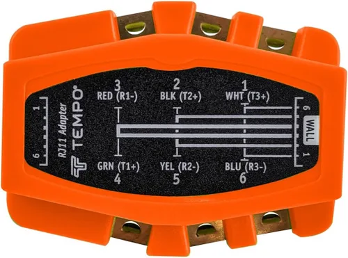 Miniatura 7 de Paladin Tools Adaptador modular PA1902 RJ45, 8 vías LAN CAT4-CAT6 RJ45 Contactos de cobre con muescas, enchufes sin enganches