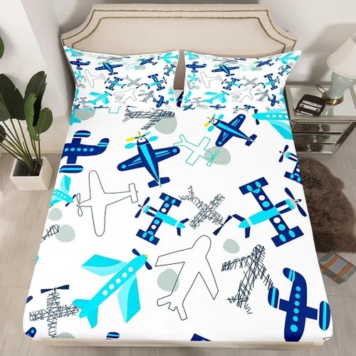 Miniatura 28 de Sábana bajera ajustable de la Torre Eiffel, juego de ropa de cama de construcción de la ciudad de París, juego de sábanas doradas y negras, sábana