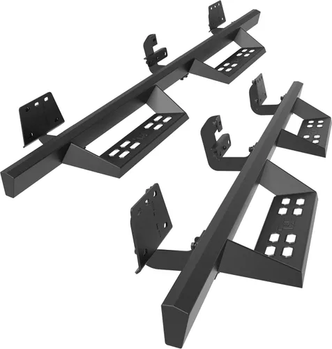 TAC - Estribos de francotirador para 2019-2026 Ram1500 Quad Cab (exc. 2019-2024 Ram1500 Classic) escalones laterales de caída de 4 pulgadas, barras