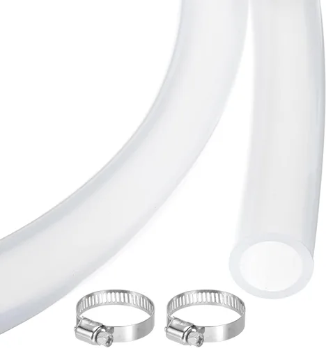 Miniatura 27 de MECCANIXITY 1 m de tubo de silicona transparente de goma de 1/4" ID 5/16" OD tubo de plástico manguera de aire flexible para elaboración de cerveza