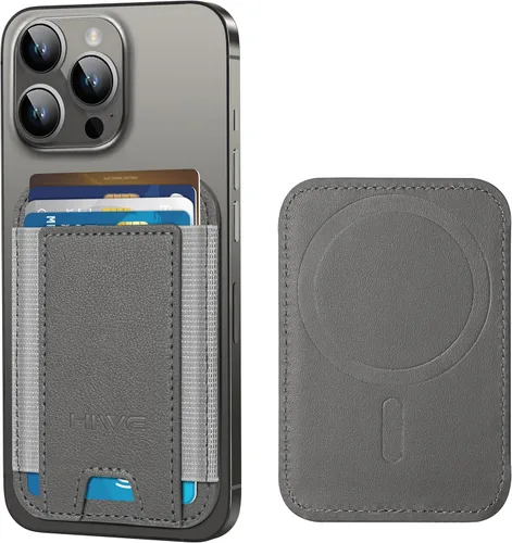 Miniatura 26 de para cartera MagSafe, cartera magnética más fuerte para iPhone 17/16/15/14/13/12 Series, soporte para 7 tarjetas, carteras magnéticas para teléfono