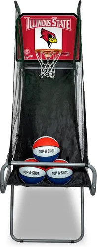 Miniatura 12 de Pop-A-Shot - Tailgate Game with NCAA Graphics l Arcade Basketball Inside, Out, and On The Go Infrared Sensor Scoring 3 Balls Foldable