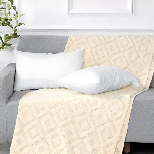 Miniatura 3 de OTOSTAR Insertos de almohada para exteriores, paquete de 2 almohadillas interiores resistentes al agua para patio, jardín, cafetería, decorativas, 2