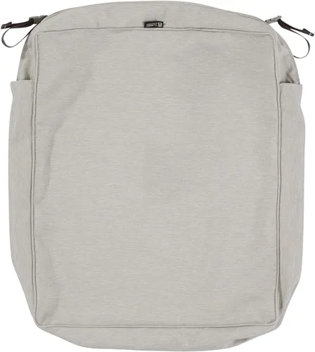 Miniatura 20 de Classic Accessories Montlake - Funda deslizante para cojín de asiento rectangular resistente al agua de 21 x 19 x 5 pulgadas para exteriores, funda