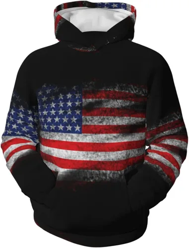 Miniatura 5 de AuHomea Sudadera de forro polar con capucha de mezcla de algodón, sudadera con capucha de felpa para adolescentes, niños y niñas